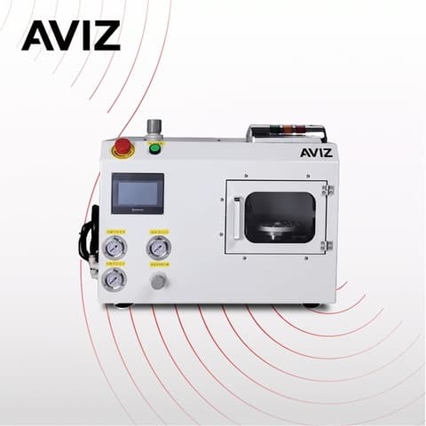AVIZ Cleaner Pick Placement Nozzle for Placement Head Support - SMT and PCB cleaning AVIZ Cleaner Pick Placement Nozzle for Placement Head Support equipment view for contamination control for SMT and PCB production