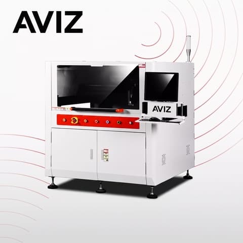 AVIZ Benchtop Digital Glue Dispensing System for Material Application Control - طلاء وتوزيع وتغليف PCBA AVIZ Benchtop Digital Glue Dispensing System for Material Application Control منظر المعدة ضمن حماية PCBA عبر الطلاء والتوزيع والتغليف