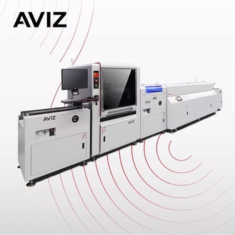 AVIZ Electrostatic Powder DIP Assembly Equipment for Material Application Control - طلاء وتوزيع وتغليف PCBA AVIZ Electrostatic Powder DIP Assembly Equipment for Material Application Control منظر المعدة ضمن حماية PCBA عبر الطلاء والتوزيع والتغليف