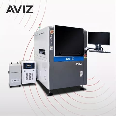 AVIZ Enclosed Fiber PCB Separation System for Production Traceability - traceability, marking, labeling, and inkjet printing AVIZ Enclosed Fiber PCB Separation System for Production Traceability equipment view for production identification and traceability marking