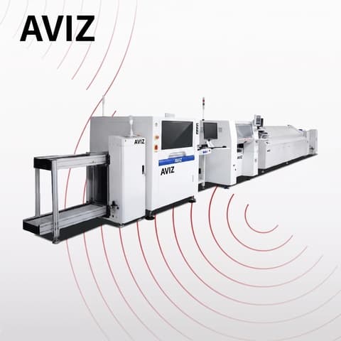 AVIZ Stencil Mesh Street Light SMT Production Line for Line Layout Planning - تخطيط خطوط إنتاج SMT AVIZ Stencil Mesh Street Light SMT Production Line for Line Layout Planning منظر المعدة ضمن تدفق تجميع SMT وPCBA الكامل
