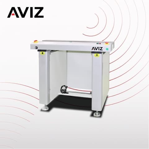 AVIZ Inverter Assembly PCB Conveyor for Board Transfer Control - تحميل وتفريغ ونقل وتخزين PCB المؤقت AVIZ Inverter Assembly PCB Conveyor for Board Transfer Control منظر المعدة ضمن حركة PCB مستقرة بين مراحل العملية