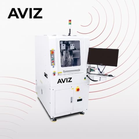 AVIZ Routing Modem PCB Separation System for Low-stress Board Separation - فصل لوحات PCB وPCBA AVIZ Routing Modem PCB Separation System for Low-stress Board Separation منظر المعدة ضمن فصل PCB وPCBA بطريقة مضبوطة