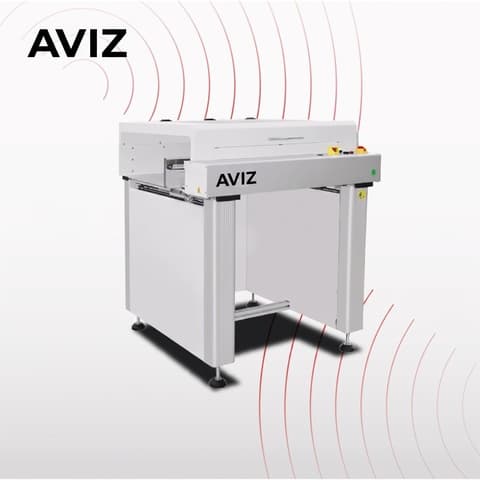 AVIZ Belt Board PCB Conveyor for Board Transfer Control - تحميل وتفريغ ونقل وتخزين PCB المؤقت AVIZ Belt Board PCB Conveyor for Board Transfer Control منظر المعدة ضمن حركة PCB مستقرة بين مراحل العملية