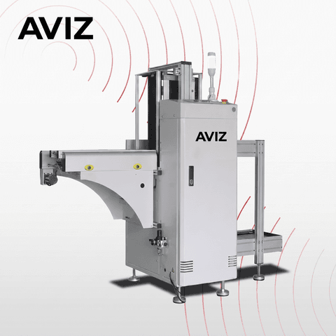 AVIZ PCB Loader Unloader for Board Transfer Control - تحميل وتفريغ ونقل وتخزين PCB المؤقت AVIZ PCB Loader Unloader for Board Transfer Control منظر المعدة ضمن حركة PCB مستقرة بين مراحل العملية