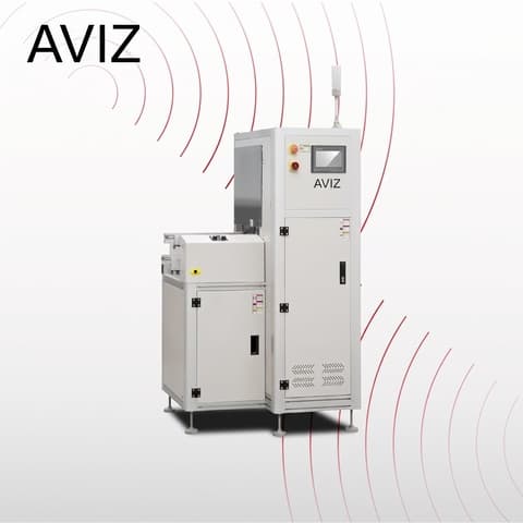 AVIZ Magazine Type Buffer PCB Conveyor for Board Transfer Control - تحميل وتفريغ ونقل وتخزين PCB المؤقت AVIZ Magazine Type Buffer PCB Conveyor for Board Transfer Control منظر المعدة ضمن حركة PCB مستقرة بين مراحل العملية