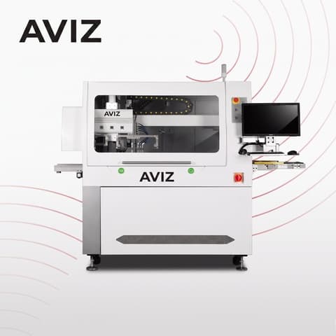 AVIZ Circuit Routing PCB Router Depaneling System for Low-stress Board Separation - فصل لوحات PCB وPCBA AVIZ Circuit Routing PCB Router Depaneling System for Low-stress Board Separation منظر المعدة ضمن فصل PCB وPCBA بطريقة مضبوطة