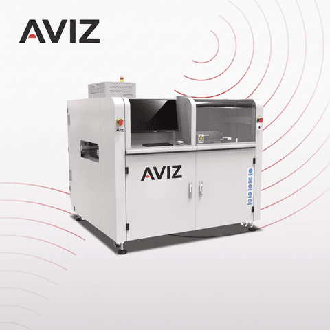 AVIZ SS540 Selective Wave Line Wave Soldering System for Through-hole Process Control - لحام DIP وTHT واللحام الموجي والانتقائي AVIZ SS540 Selective Wave Line Wave Soldering System for Through-hole Process Control منظر المعدة ضمن لحام الثقوب واللحام الانتقائي