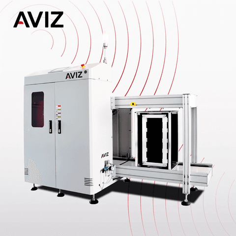 AVIZ Vacuum Magazine Wheel Transmission PCB Loader for Board Transfer Control - تحميل وتفريغ ونقل وتخزين PCB المؤقت AVIZ Vacuum Magazine Wheel Transmission PCB Loader for Board Transfer Control منظر المعدة ضمن حركة PCB مستقرة بين مراحل العملية