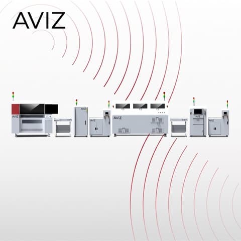 AVIZ Auto Module SMT Production Line for Line Layout Planning - SMT production line planning AVIZ Auto Module SMT Production Line for Line Layout Planning equipment view for complete SMT and PCBA assembly flow
