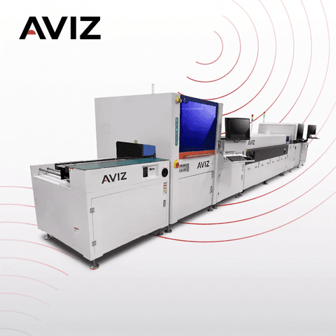 AVIZ Line Designed Conformal Coating System for Material Application Control - طلاء وتوزيع وتغليف PCBA AVIZ Line Designed Conformal Coating System for Material Application Control منظر المعدة ضمن حماية PCBA عبر الطلاء والتوزيع والتغليف