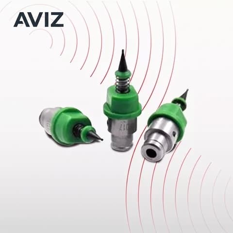 AVIZ Pick Place Placement Nozzle for Maintenance Planning - تركيب مكونات SMT AVIZ Pick Place Placement Nozzle for Maintenance Planning منظر المعدة ضمن تركيب مكونات SMD